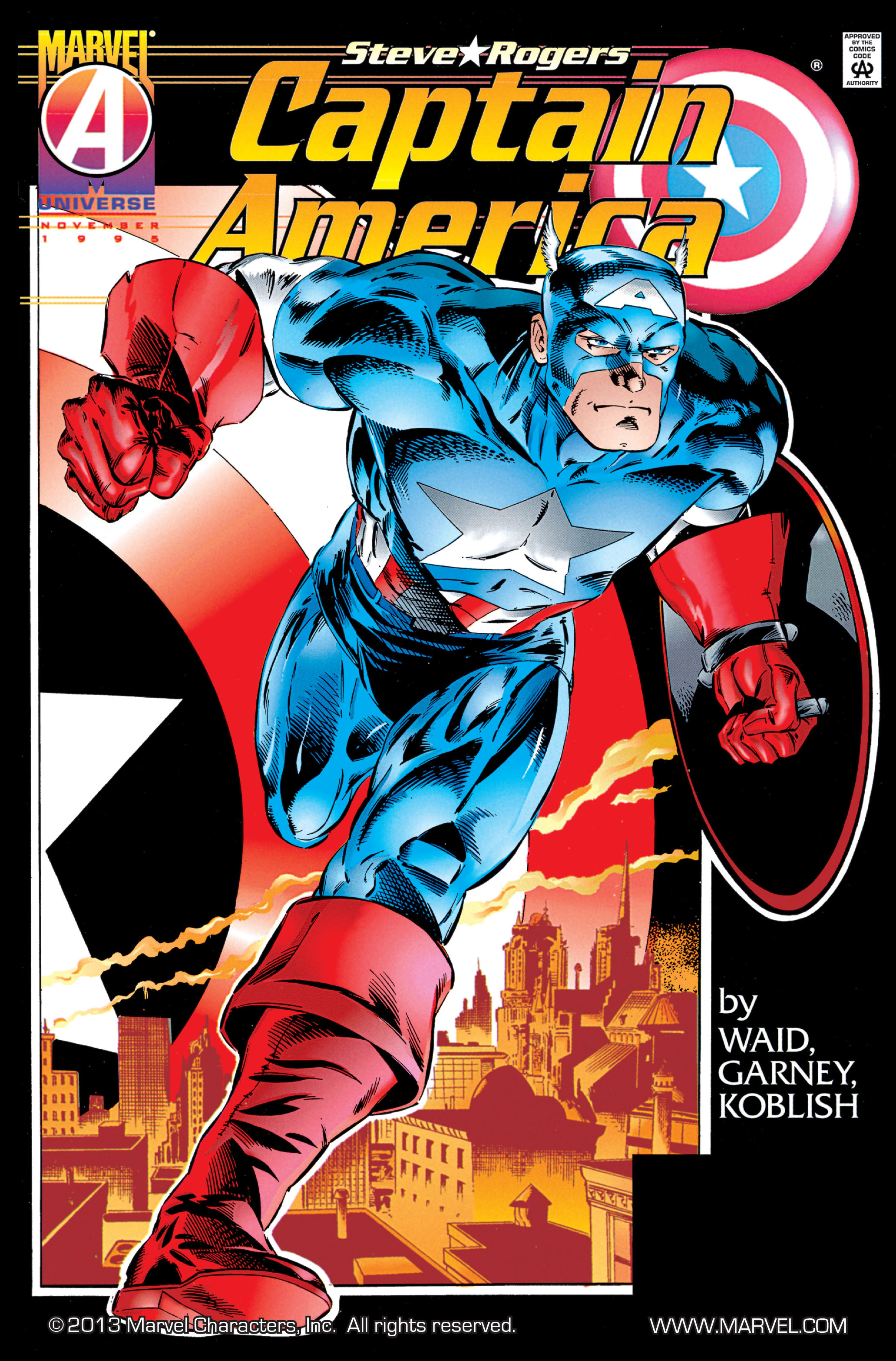 Read online Captain America (1968) comic -  Issue #445 - 1