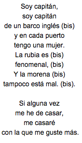 canciones infantiles incorrectas canciones infantiles incorrectas soy capitan