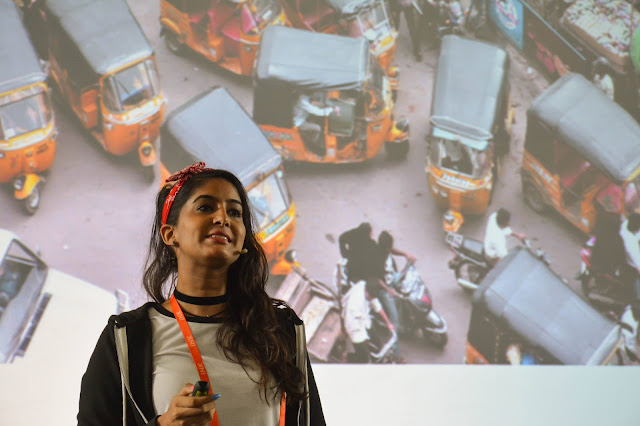 Rickshawali is a girl-centric comedy channel and the host of the channel Anisha Dixit who conducted a session at Goa Institute of Management at Day 1. Rickshawali is a girl-centric comedy channel and the host of the channel Anisha Dixit who conducted a session at Goa Institute of Management at Day 1.