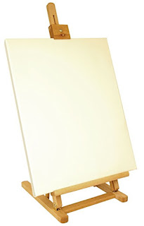 Table top easel for artists