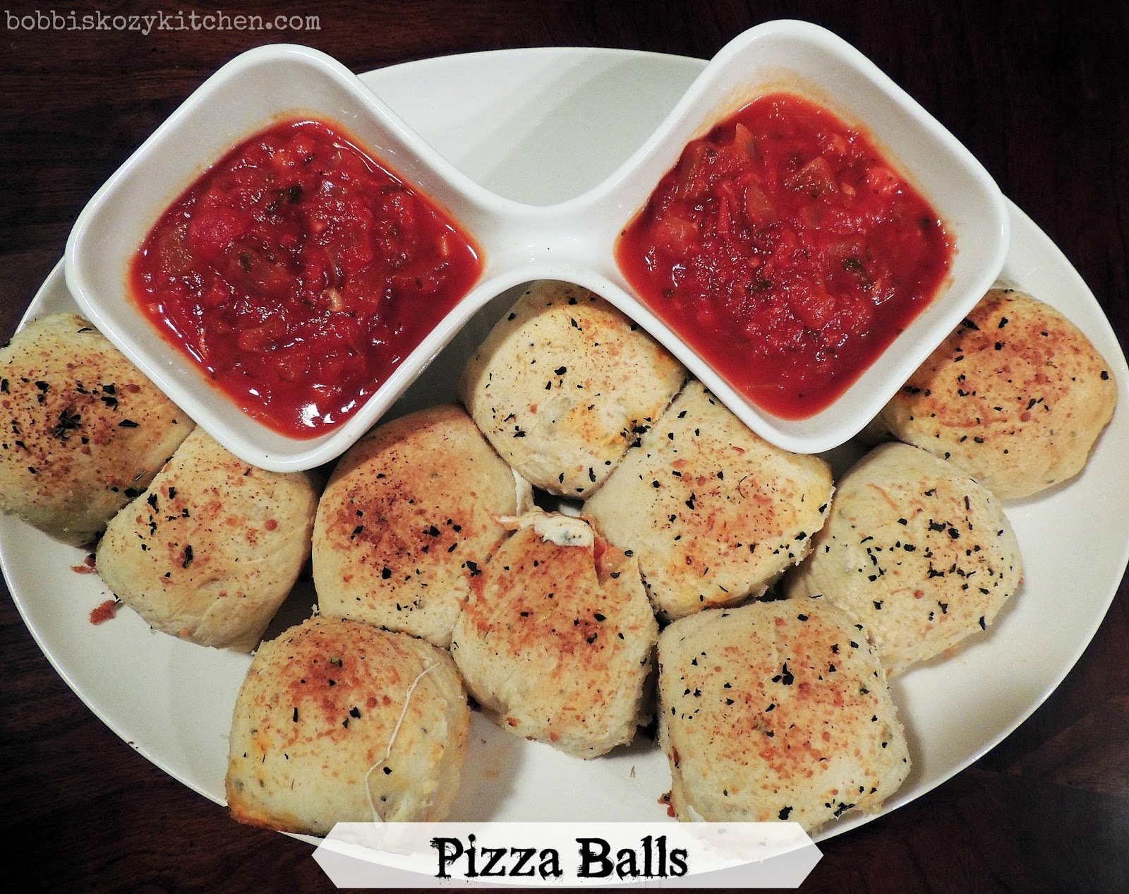 Pizza Balls Bobbi's Kozy Kitchen