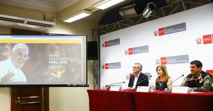 PAPA FRANCISCO EN PERÚ: Presentan web con toda la información sobre visita del Santo Padre - www.papafranciscoenperu.pe PAPA FRANCISCO EN PERÚ: Presentan web con toda la información sobre visita del Santo Padre - www.papafranciscoenperu.pe