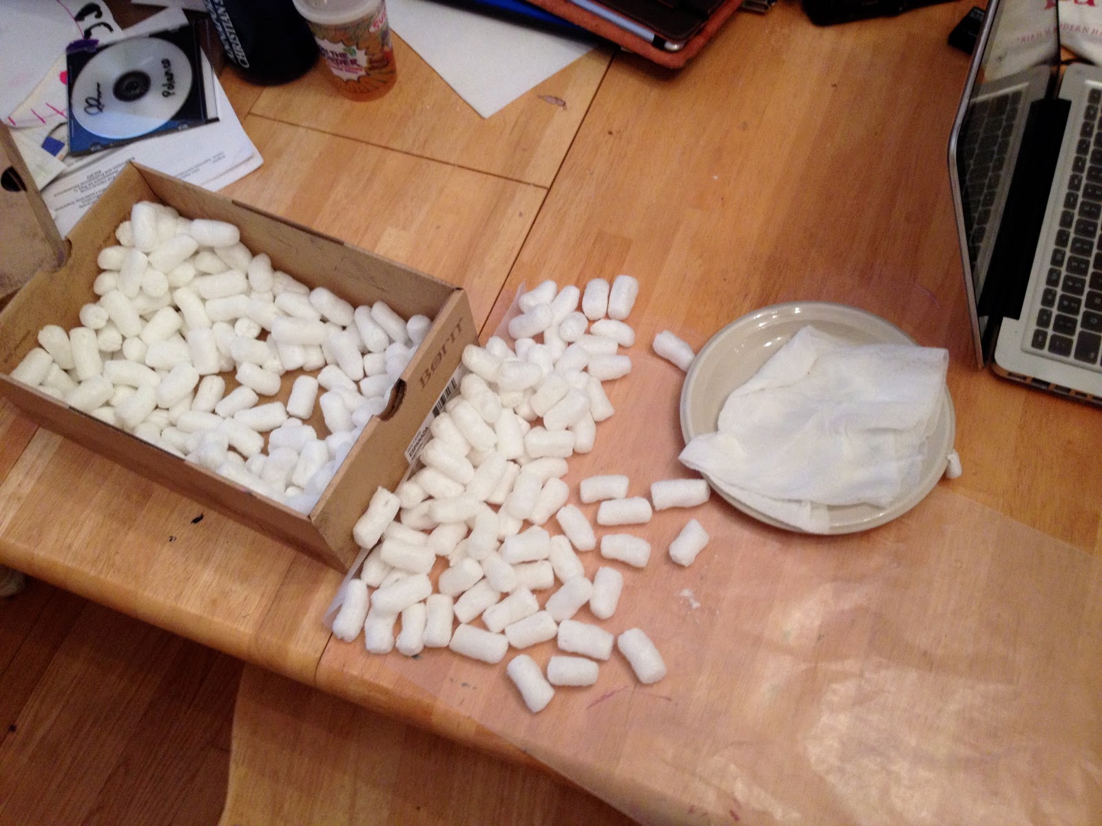 Dream. Pray. Create. Just for fun Sculpting with Biodegradable