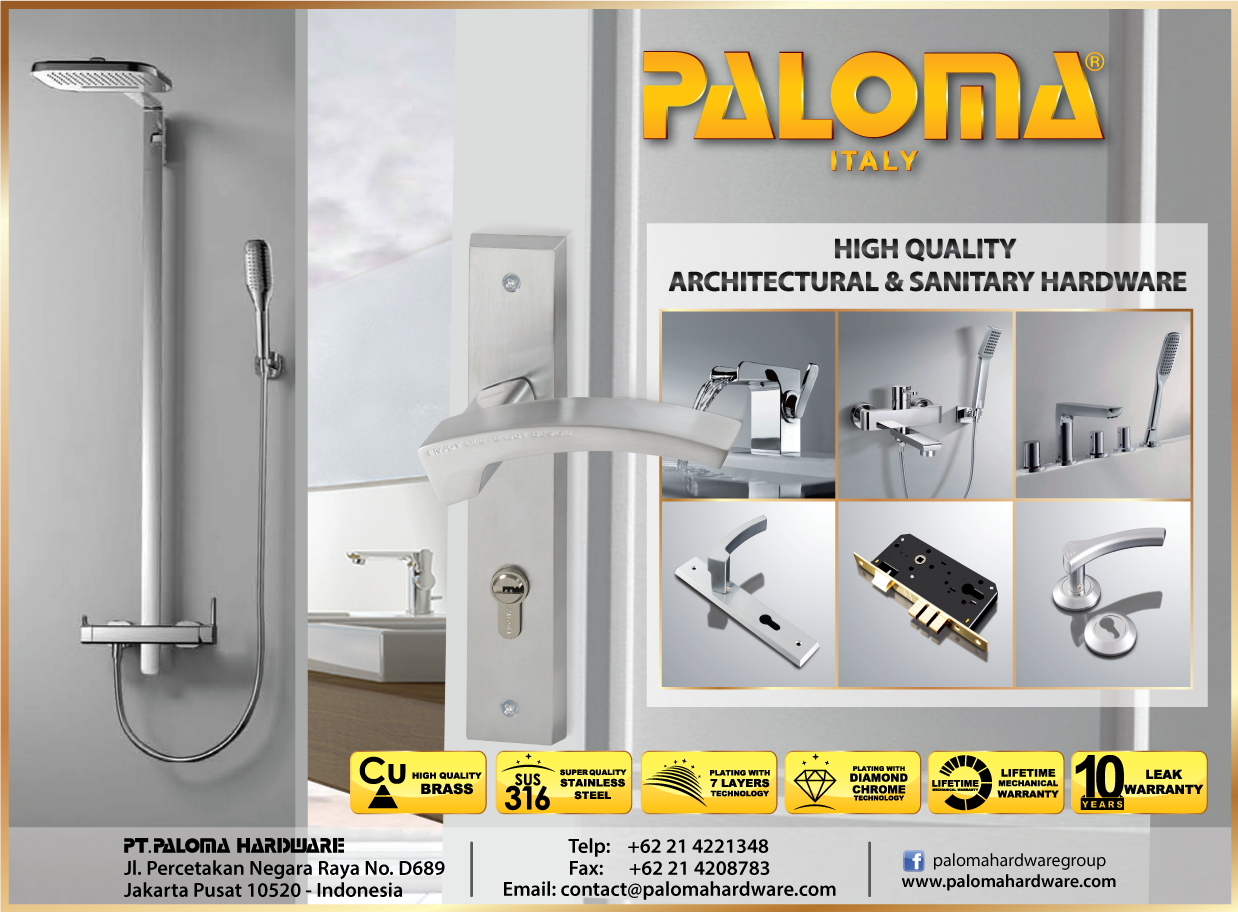  Paloma Hardware Official Blog PALOMA Produk Kunci 