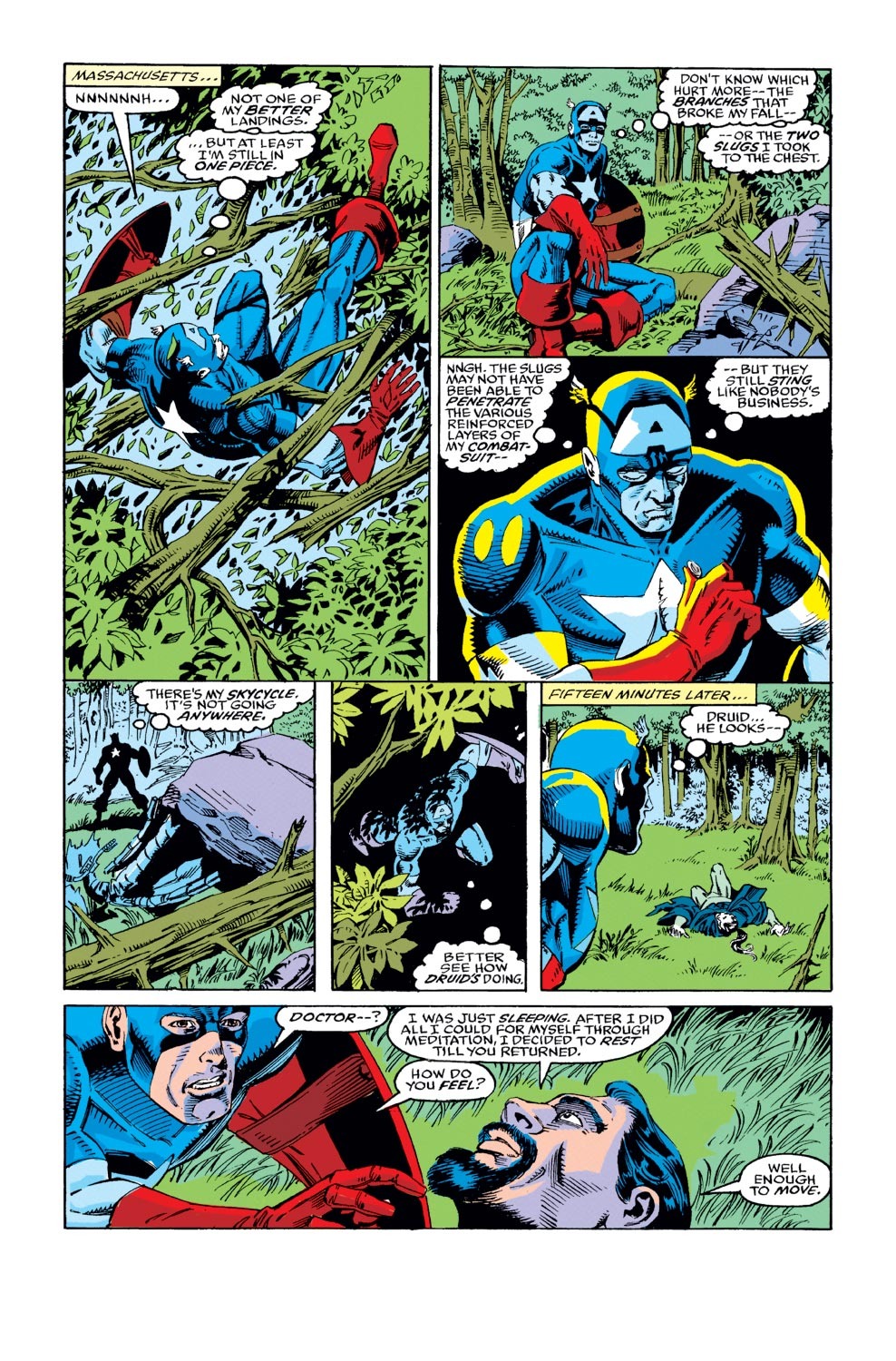 Read online Captain America (1968) comic -  Issue #403 - 11