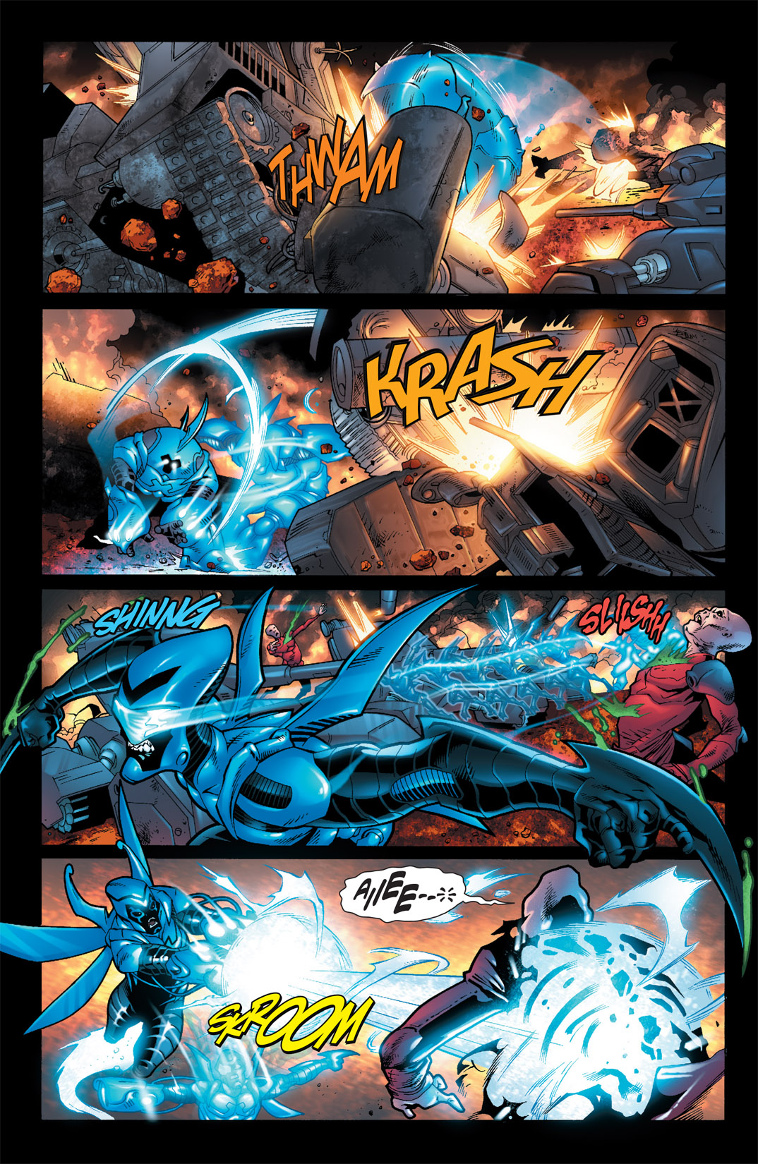 Read online Blue Beetle (2011) comic -  Issue #1 - 4