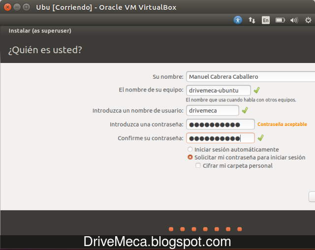 DriveMeca instalando Linux Ubuntu Zesty Zapus paso a paso
