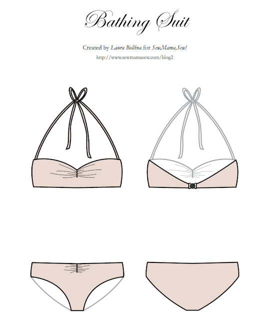 Aprende a coser conmigo un bikini este verano