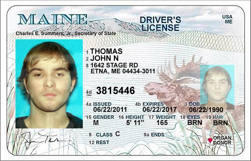 maine driver license photoshop template maine driver license photoshop template