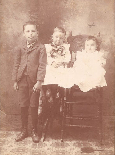 Millard, Orvin, Josy Davis about 1902