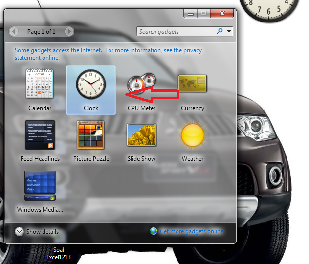 Cara Menampilkan Jam Analog Di Desktop Windows 7 Saling berbagi ilmu