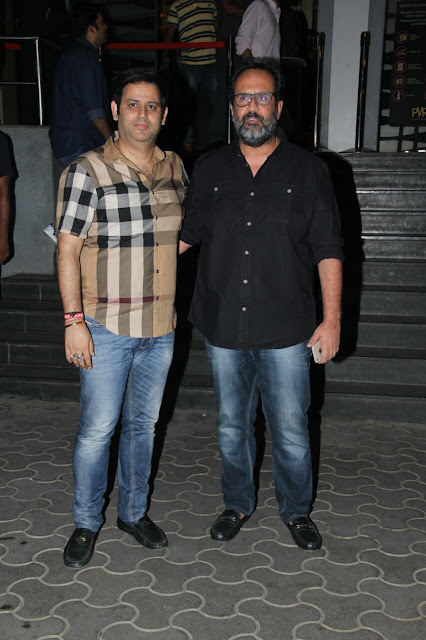 Ajay kapoor with Director Anand Rai at the Screening of Short Film RAAKH Ajay kapoor with Director Anand Rai at the Screening of Short Film RAAKH