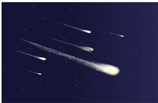 Meteors - ब्रह्मांड: तारे, सूरज, क्षुद्रग्रह संक्षेप में