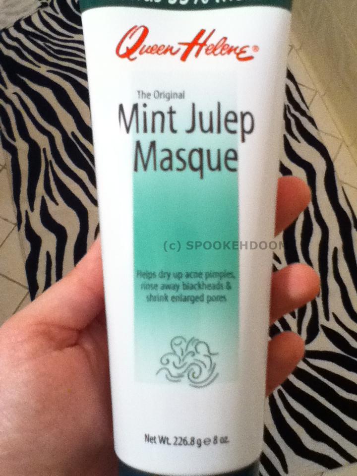 SPOOKEHDOOM Review Queen Helene Mint Julep Masque