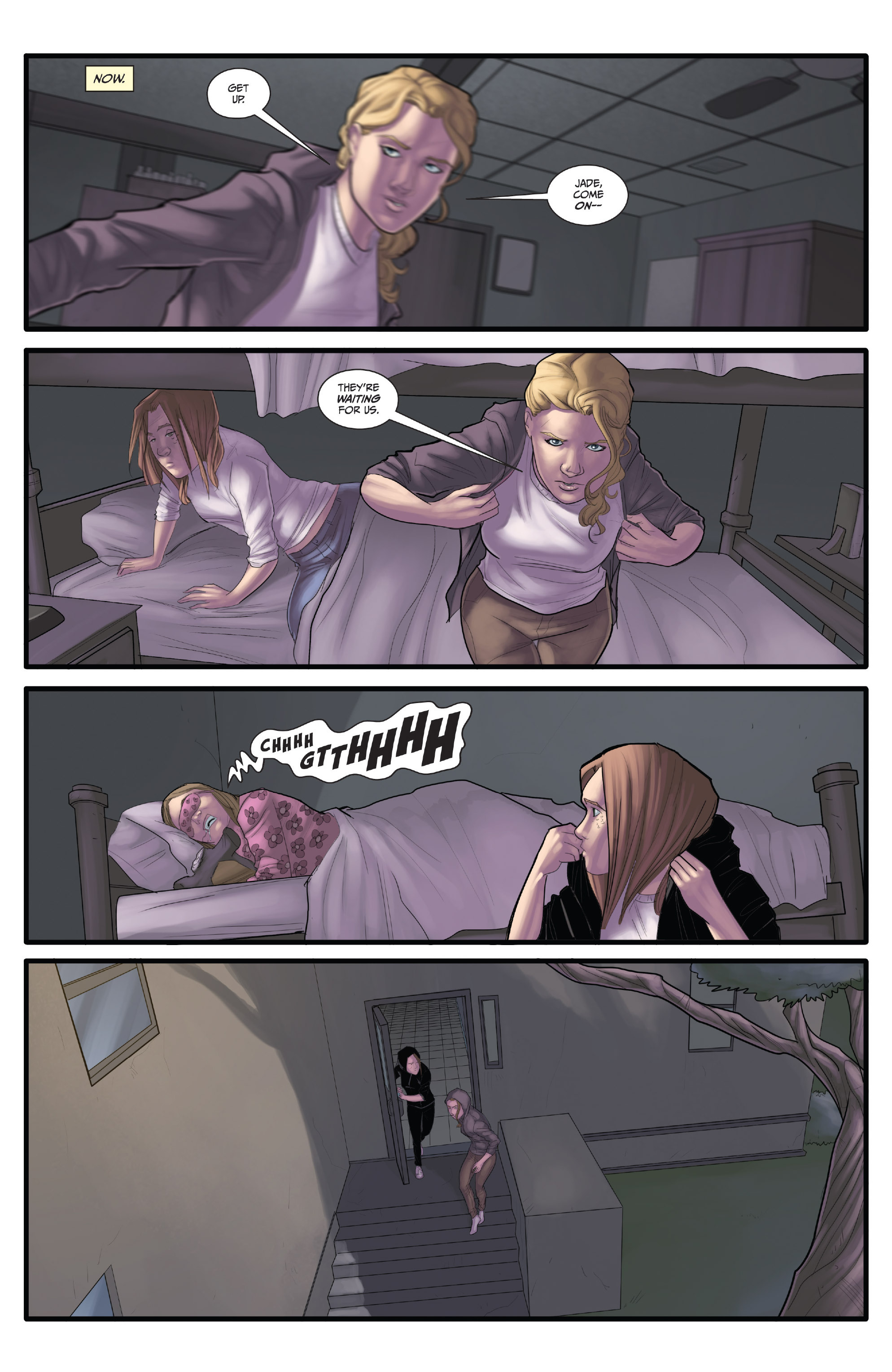 Read online Morning Glories comic -  Issue # _TPB 6 - 111