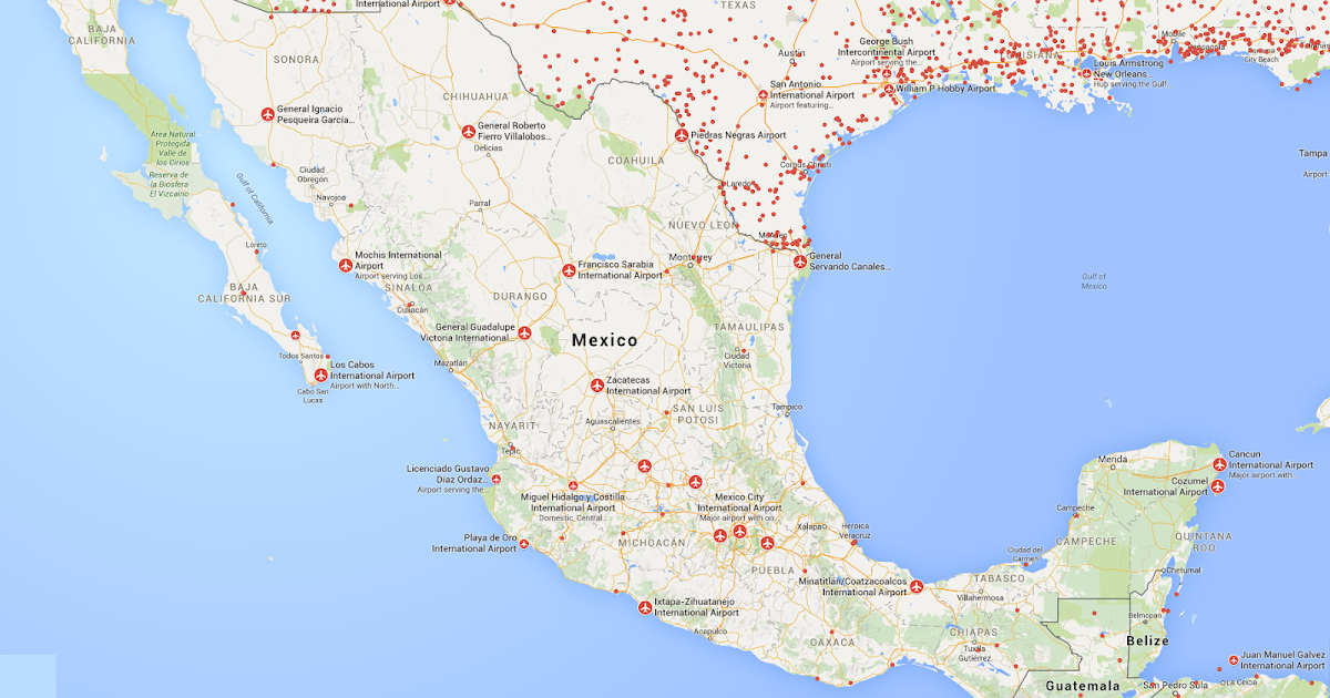 FlightRadar24 Mexico Airports Plane Flight Tracker