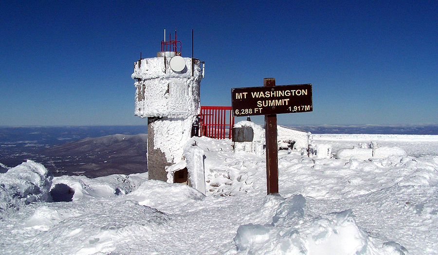 Hiking in the White Mountains: Winter 67