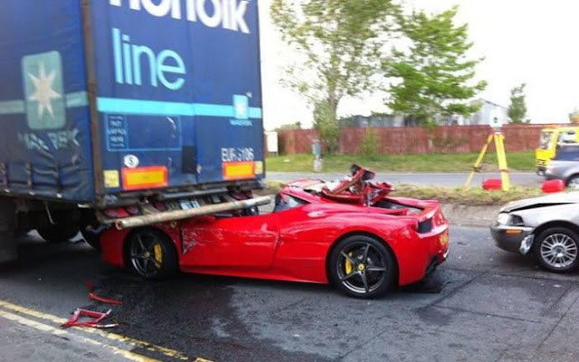 Ferrari Car Accidents Crash | Real Car Crashes