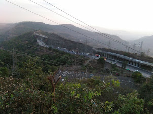 A view of the meandering Khandala Ghats highway.