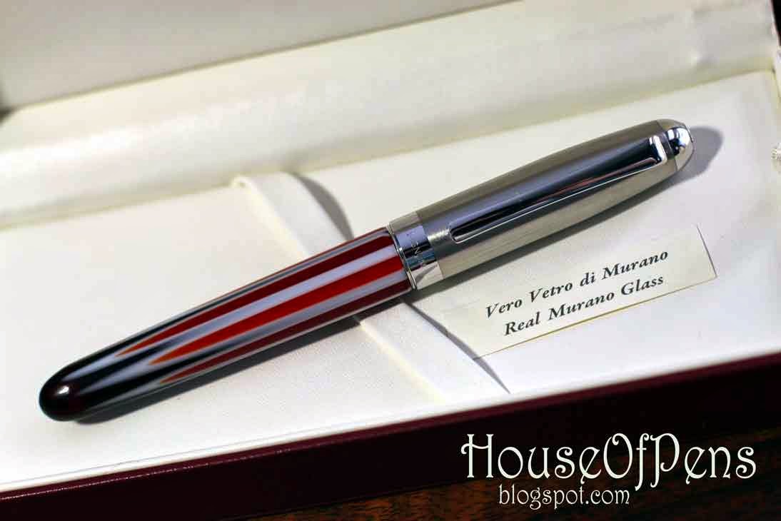 House of Pens Signum Murano Glass Barrel Fountain Pen