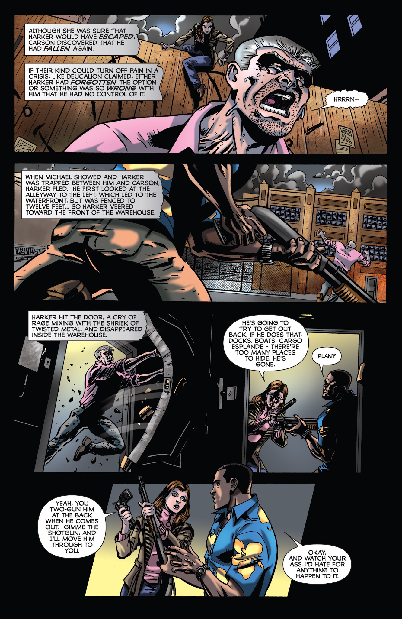 Read online Dean Koontz's Frankenstein: Prodigal Son (2010) comic -  Issue #5 - 14