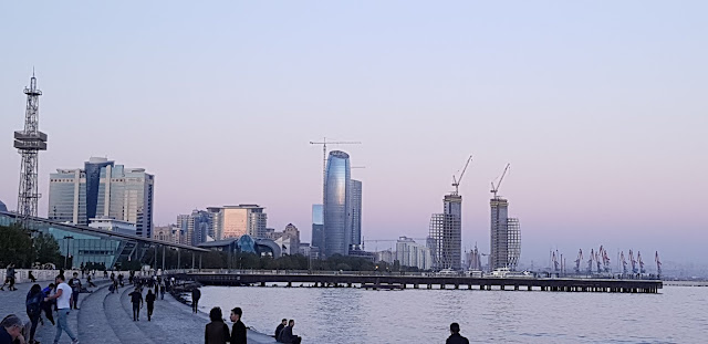 azerbaijan visit places see baku seaside boulevard