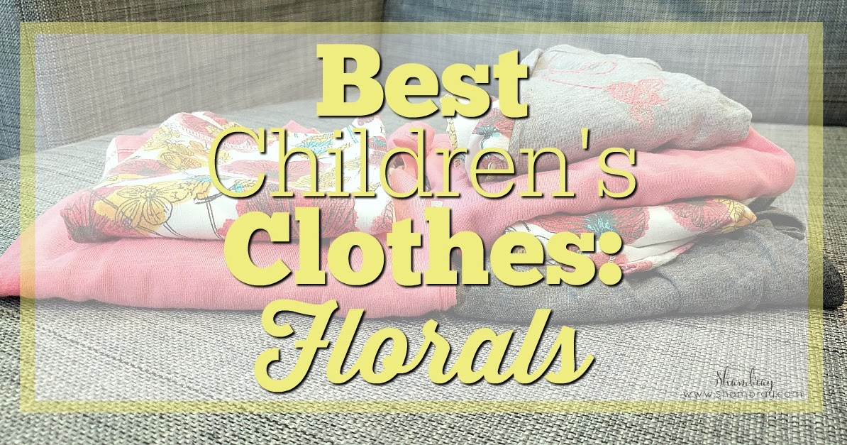 Shambray Best Children's Clothes Florals