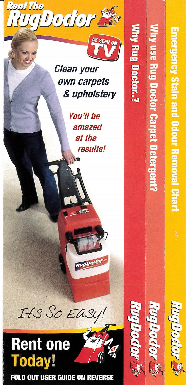 Rug Doctor Rental Brochure