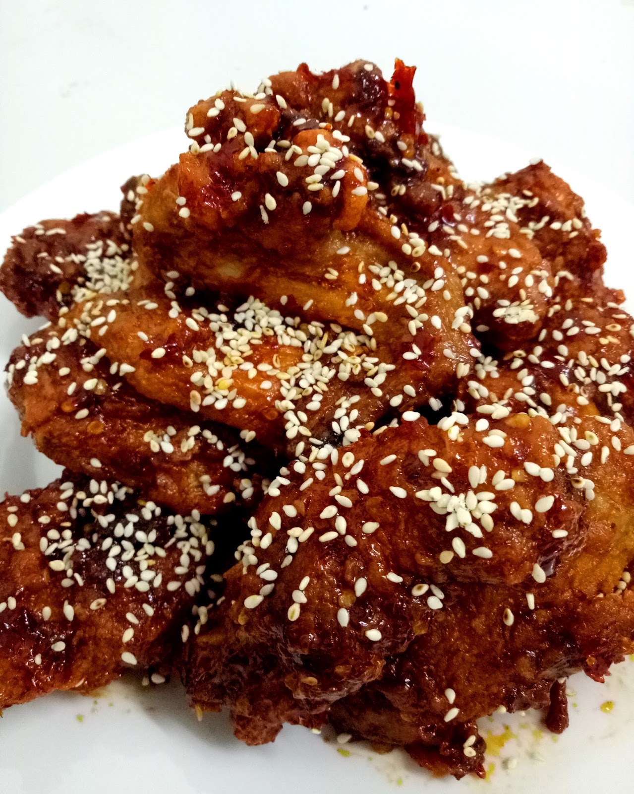 RESEPI  Ayam Goreng Pedas Korea Kyochon  CHICKEN KOREAN SPICY (KYOCHON)