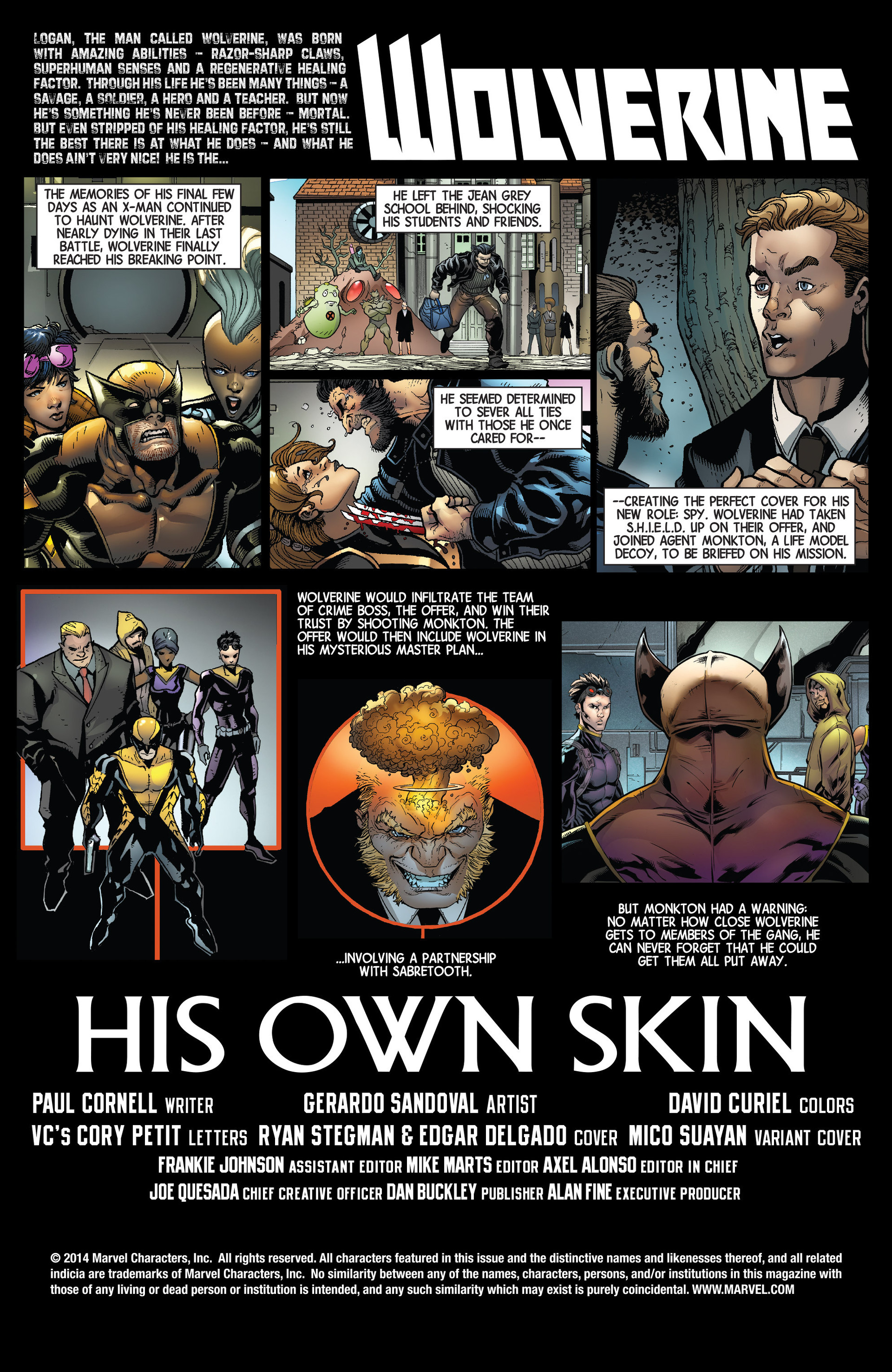 Read online Wolverine (2014) comic -  Issue #5 - 2