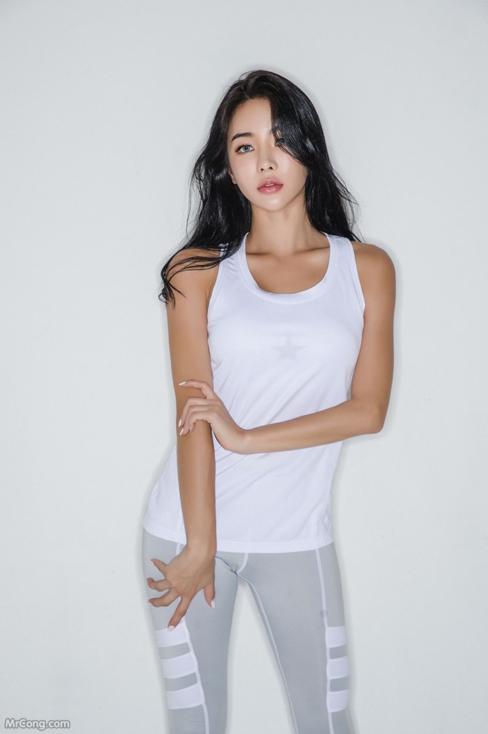 The beautiful An Seo Rin shows off her figure with a tight gym fashion (273 pictures)