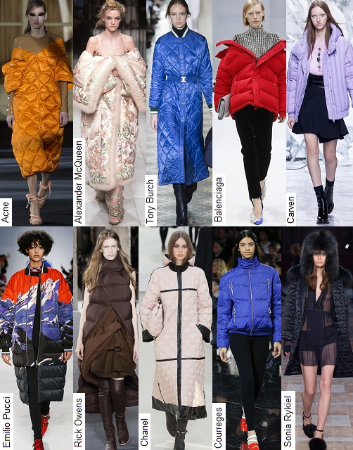 PhillippaLovesDesign A/W 16 Trend Quilted Puffer Jackets