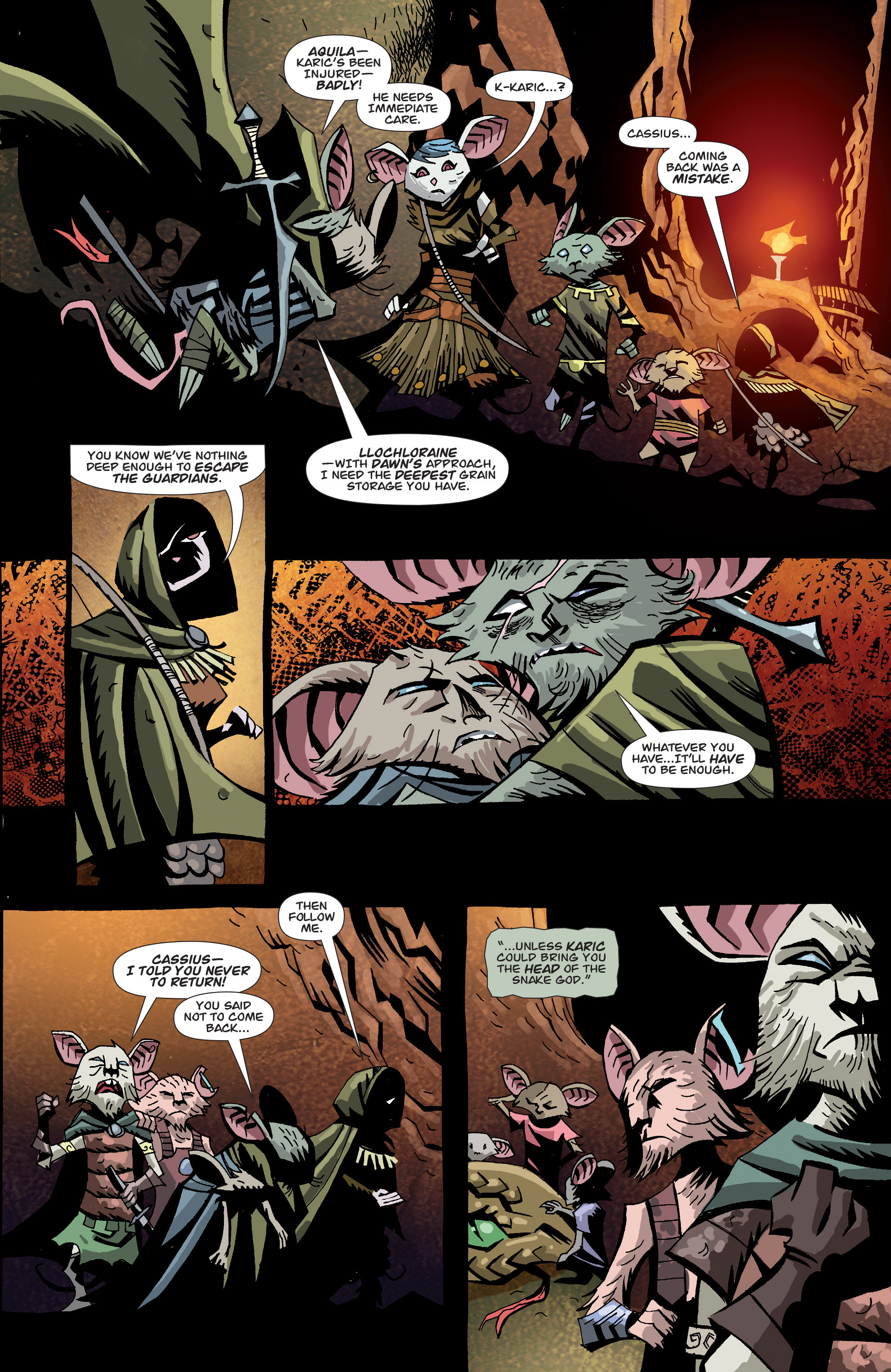 Read online The Mice Templar Volume 3: A Midwinter Night's Dream comic -  Issue # _TPB - 50