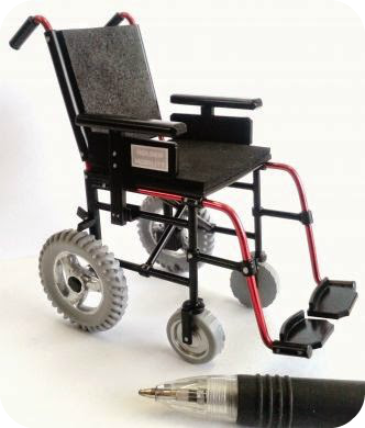 walking aid 3 to choose 1:12 dolls house miniature modern wheelchair NOT REAL 