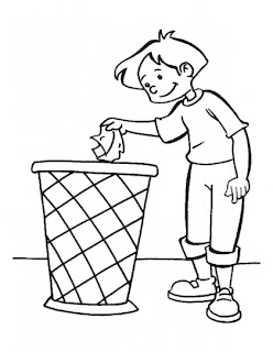 Free Coloring Pictures Of Cleaning 51