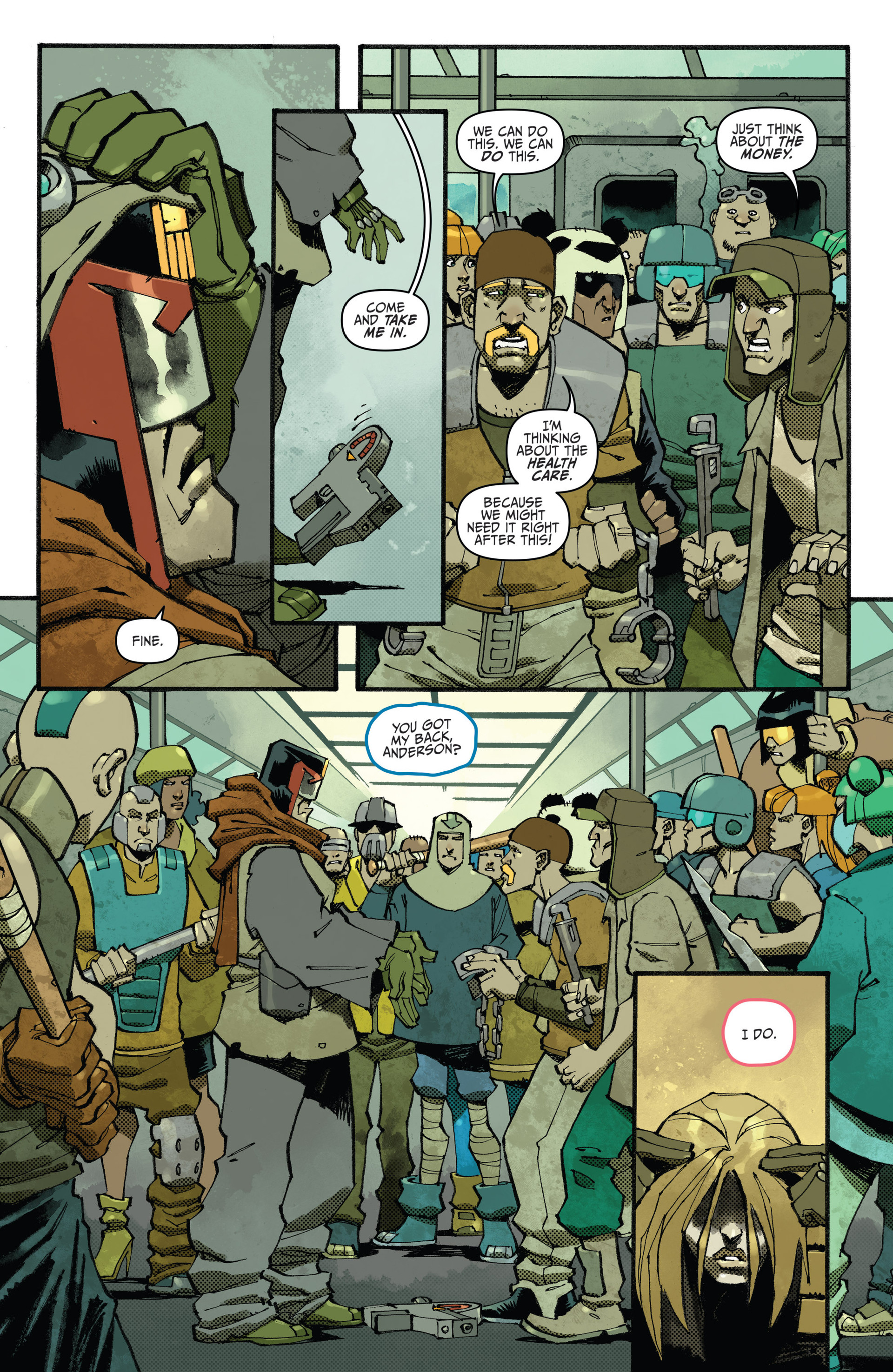 Read online Judge Dredd (2012) comic -  Issue #27 - 16