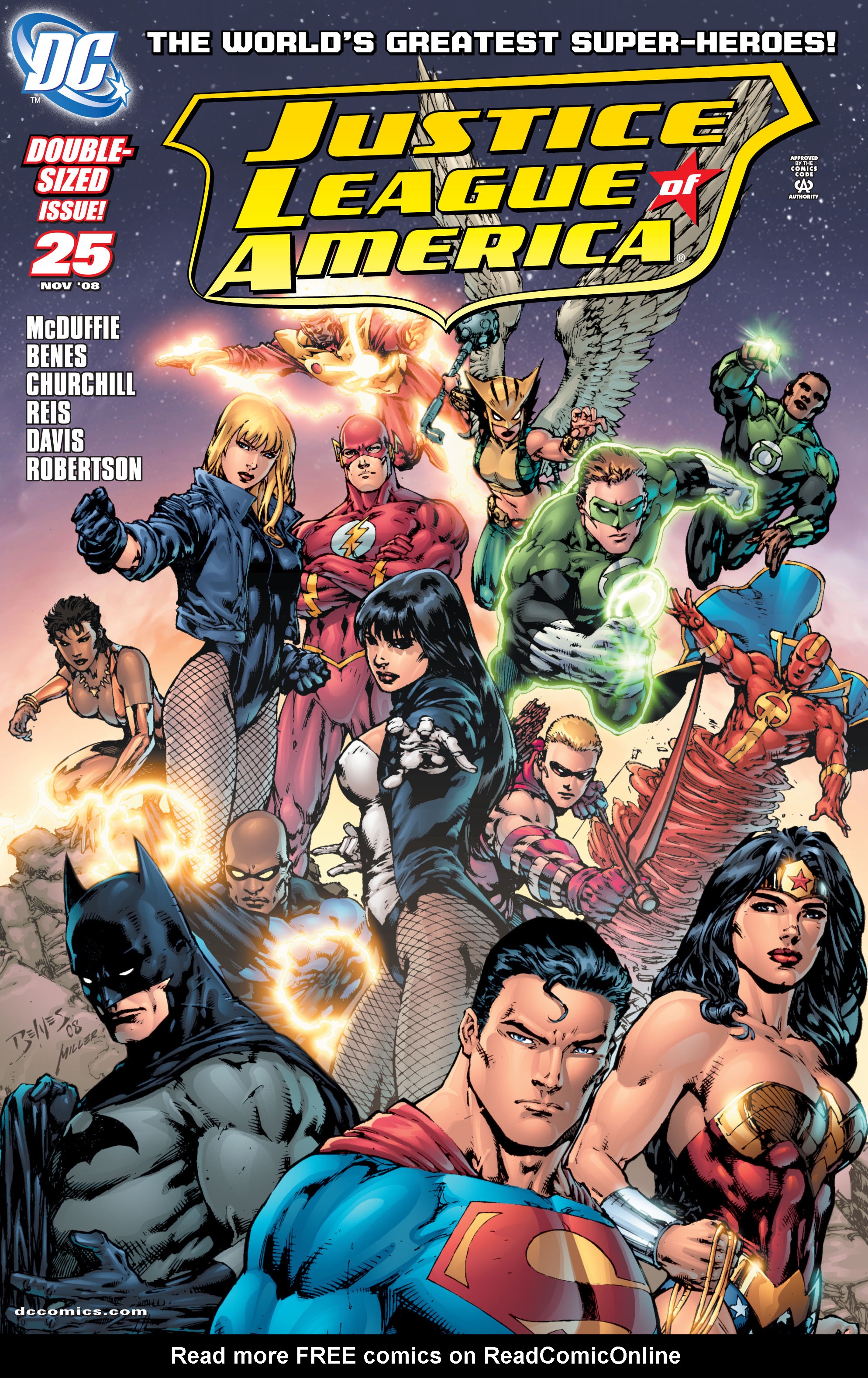 Read online Justice League of America (2006) comic -  Issue #25 - 1