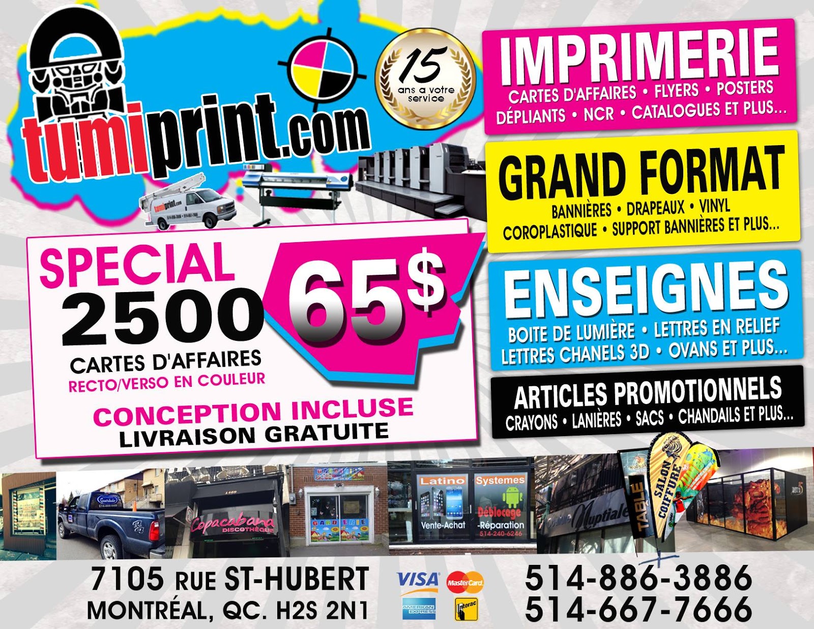 imprimerie montreal tumiprint