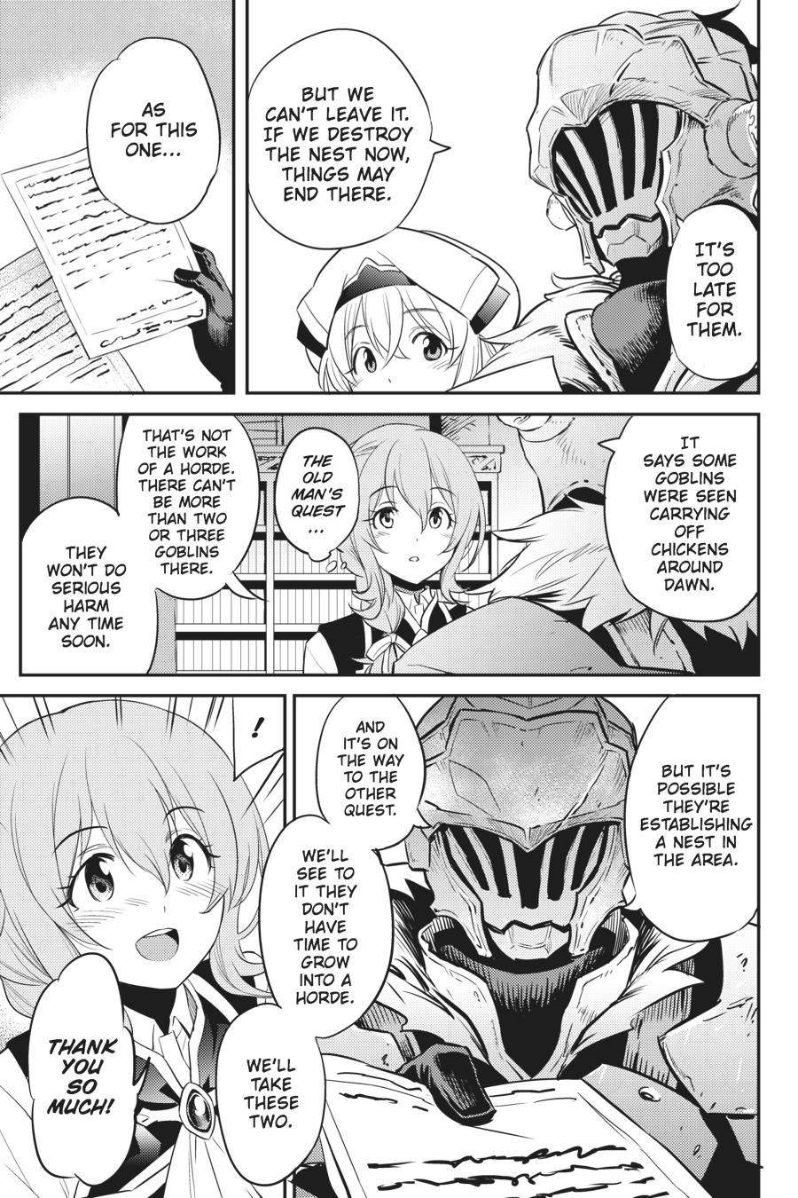 La Biblioteca de Amestris: Goblin Slayer; Some Differences with the Manga  (Episode 1)