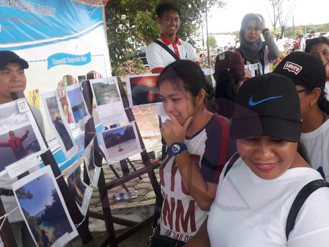 Promosi Pesona Alam Tanimbar, Stand Balai POM MTB Ramai Dikunjungi Promosi Pesona Alam Tanimbar, Stand Balai POM MTB Ramai Dikunjungi