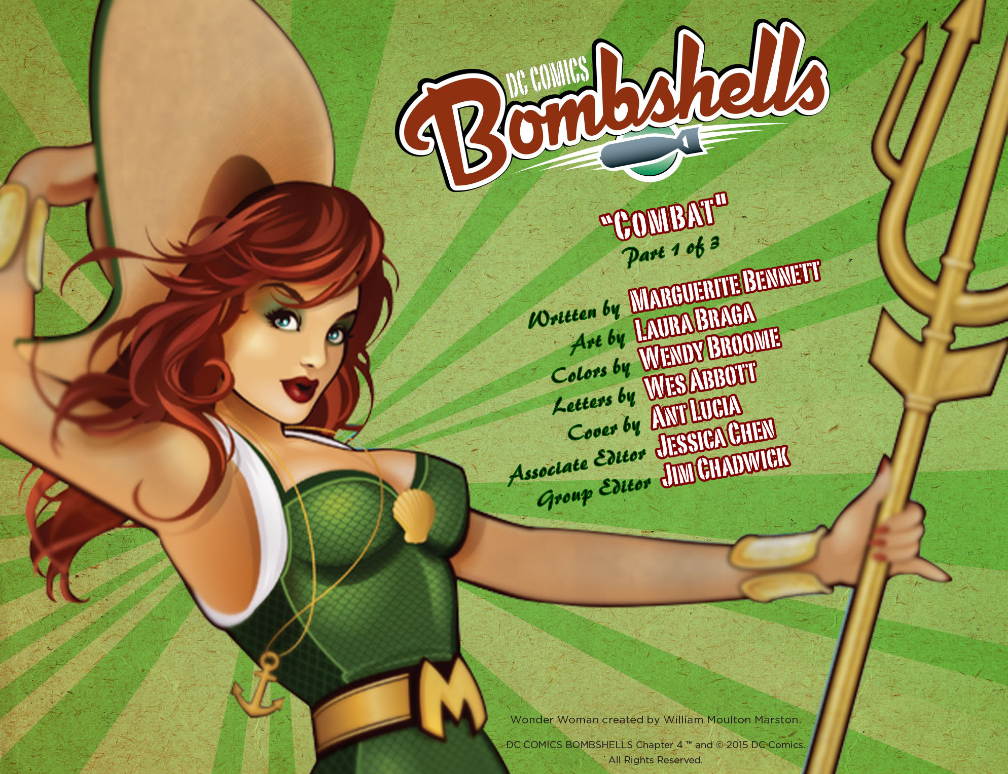 Read online DC Comics: Bombshells comic -  Issue #4 - 2