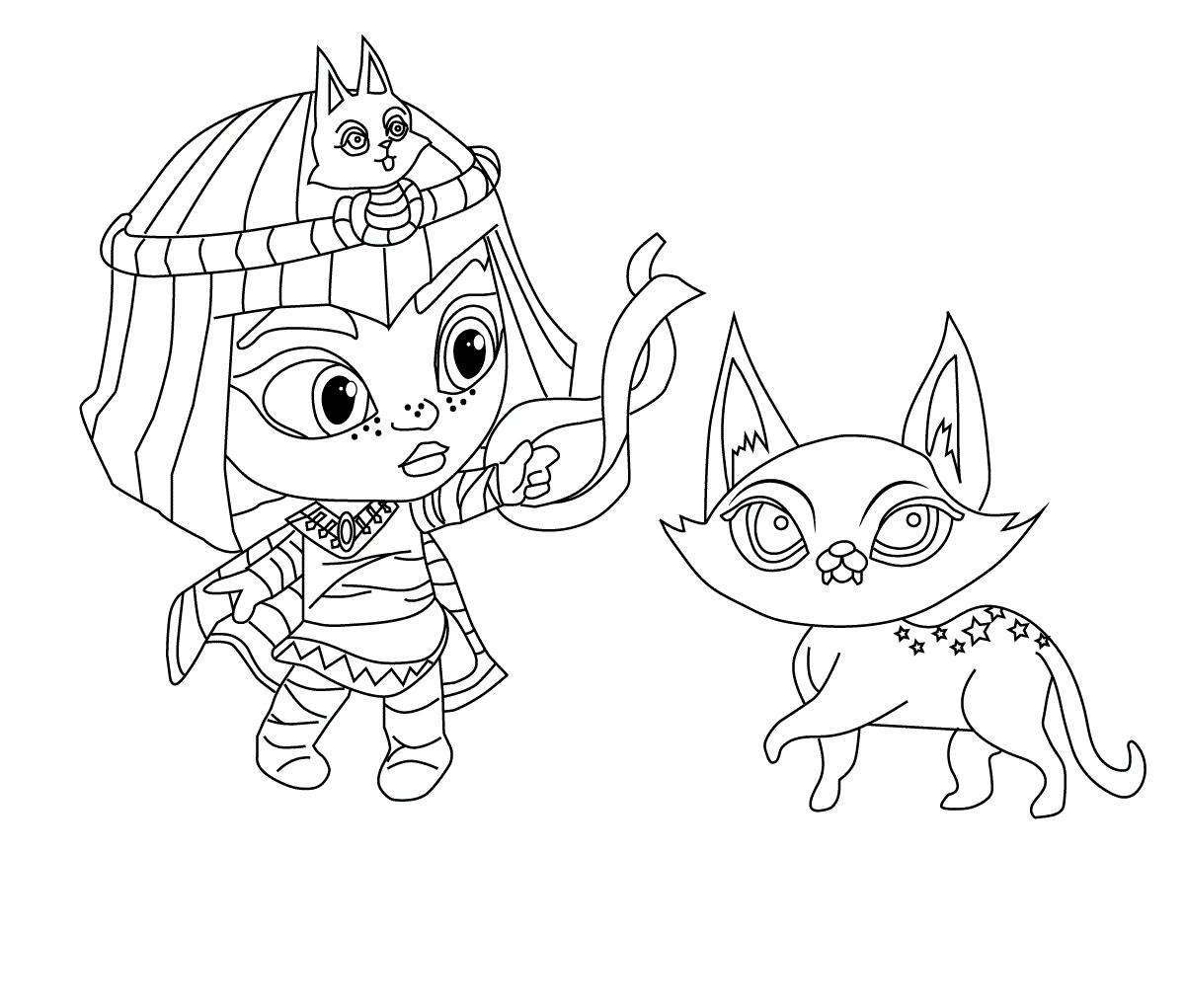 525 Simple Coloring Pages Super Monsters 