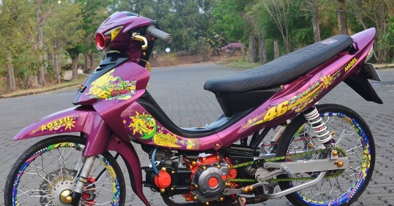 Jupiter Z Pareasi Warna Hitam Jupiter Mx Modifikasi