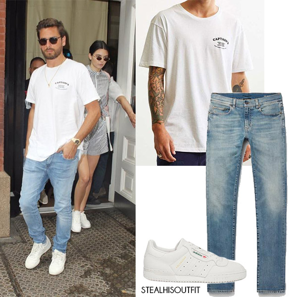 scott disick white shoes