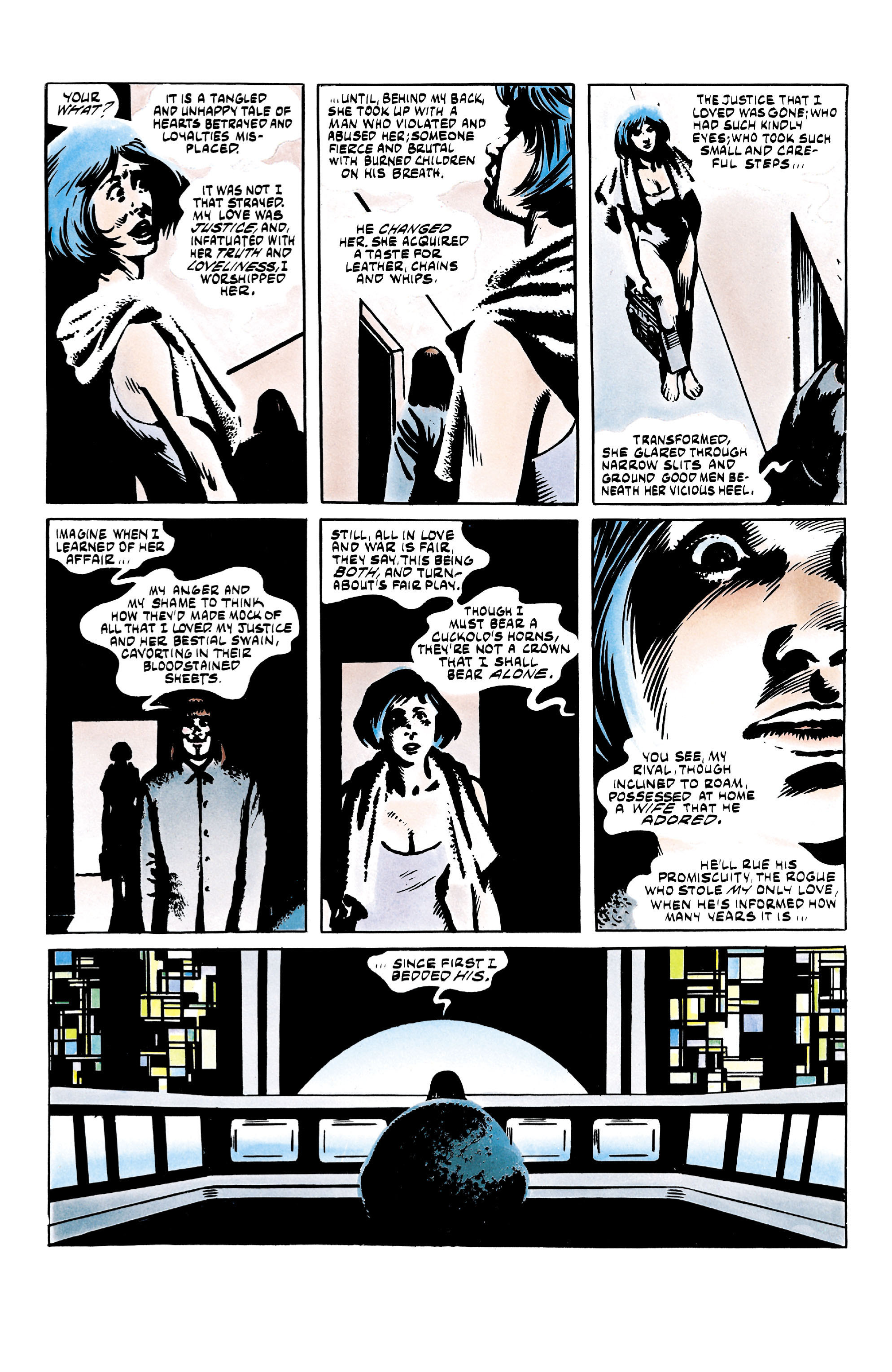 Read online V for Vendetta comic -  Issue #8 - 21