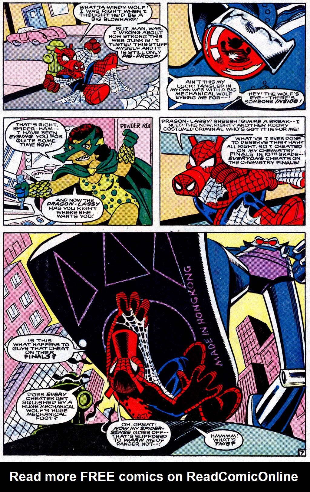 Read online Peter Porker, The Spectacular Spider-Ham comic -  Issue #11 - 8