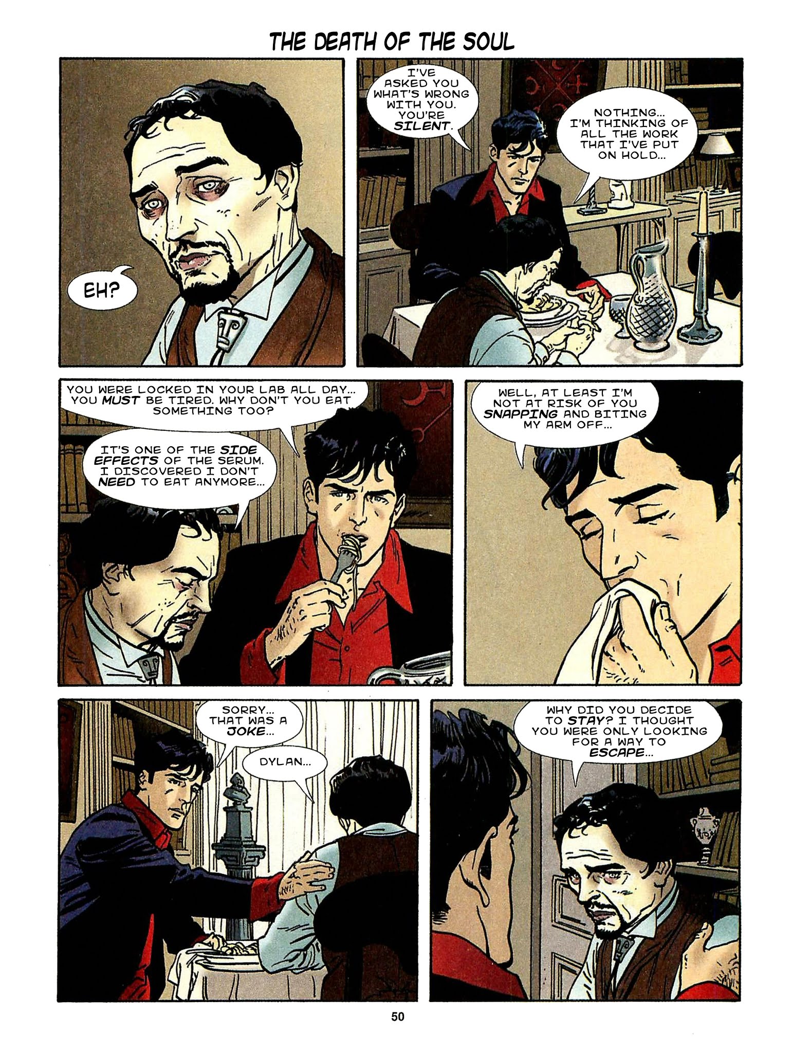 Read online Dylan Dog (1986) comic -  Issue #242 - 49