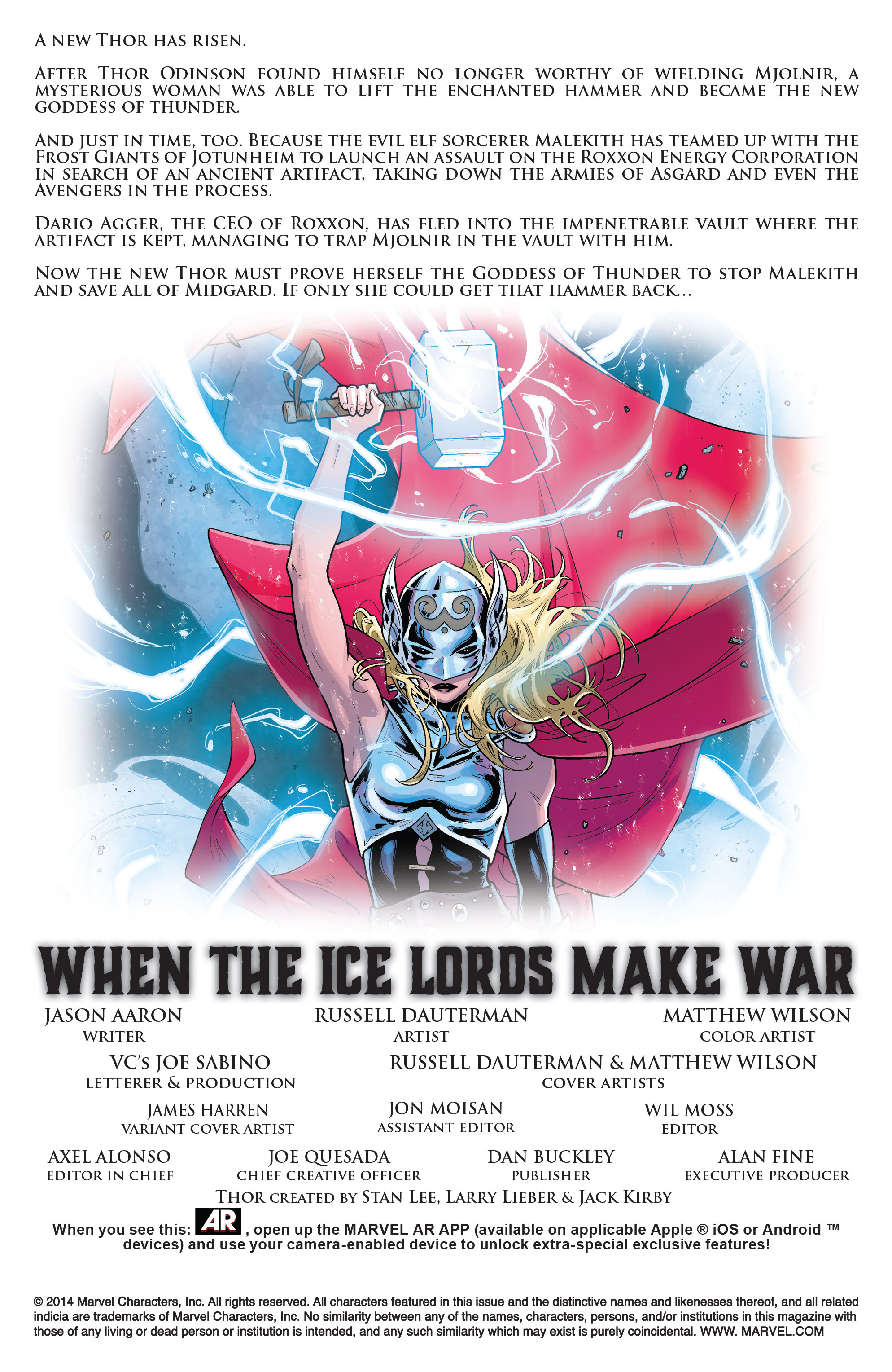 Read online Thor (2014) comic -  Issue #3 - 2