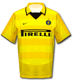 inter milan yellow jersey
