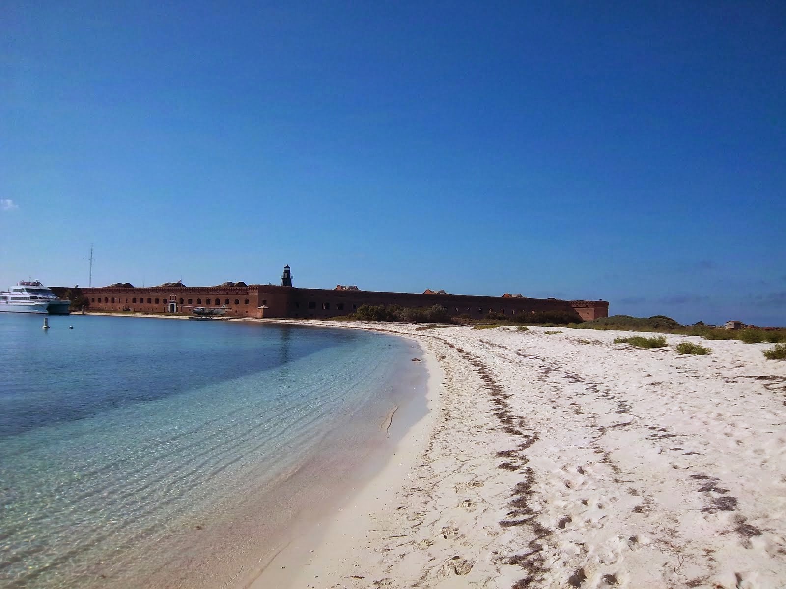 Fort Jefferson in the Gulf of Mexico